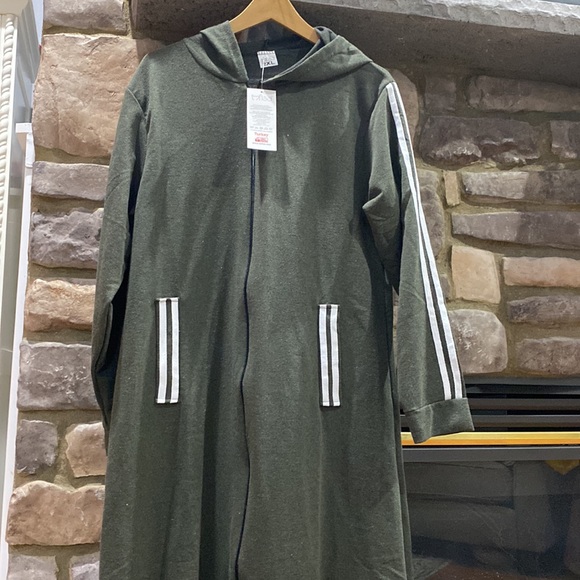 💕 Tofisa Turkish zip up Islamic Muslim outerwear NWT $40 💕 - Picture 4 of 10
